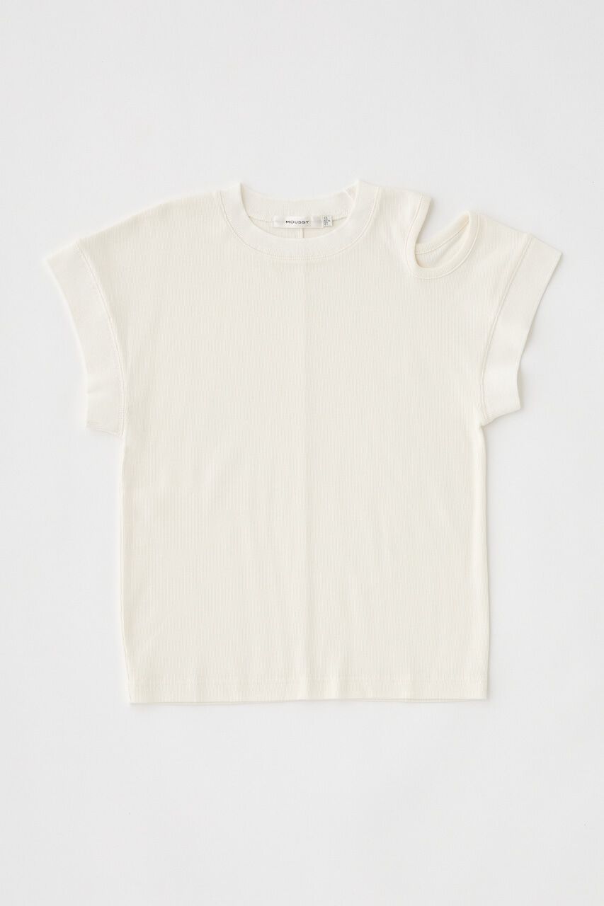 MOUSSY「CUT OUT LOOSE Tシャツ」|Tシャツ・カットソー|