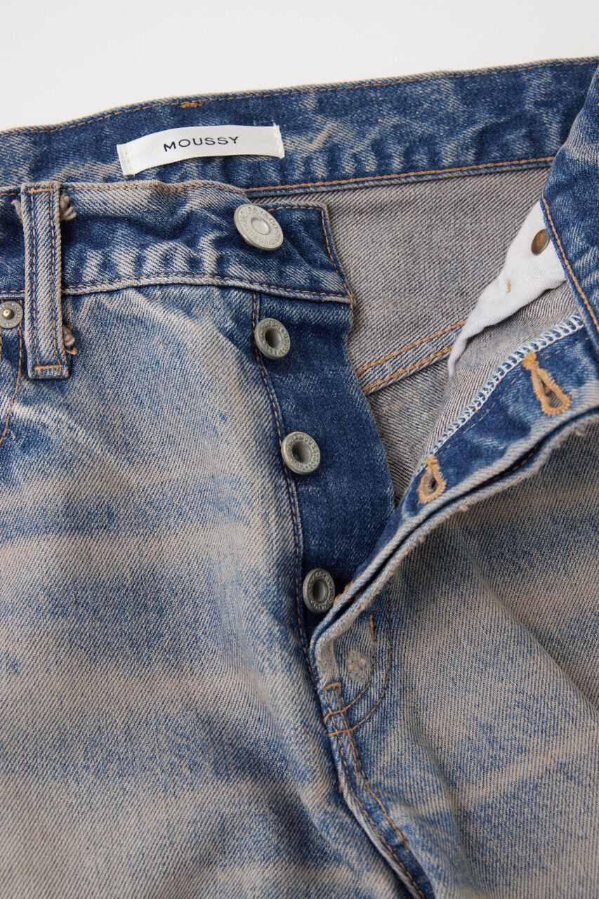 MOUSSY「MIDRISE STRAIGHT」|デニム|