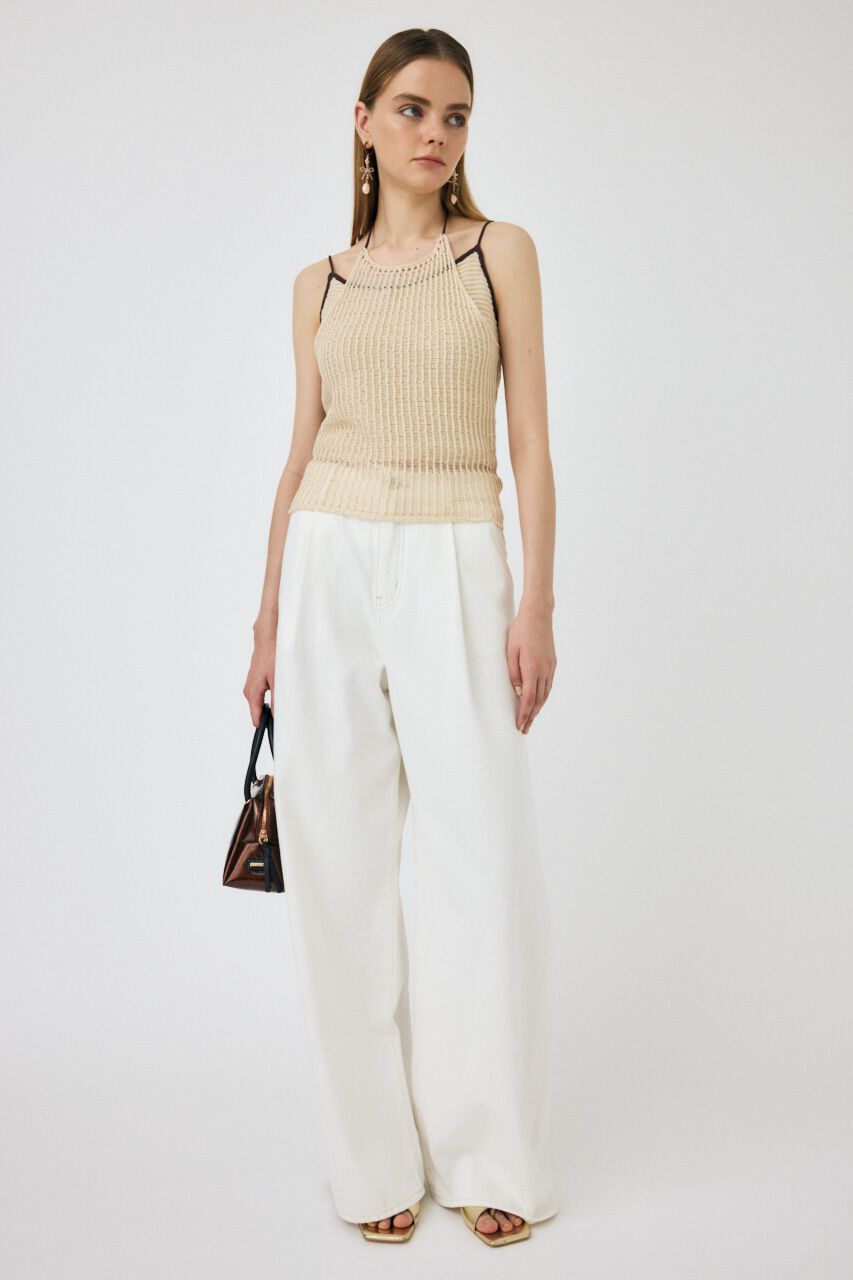 MOUSSY「WAVY TUCK BAGGY」|デニム|