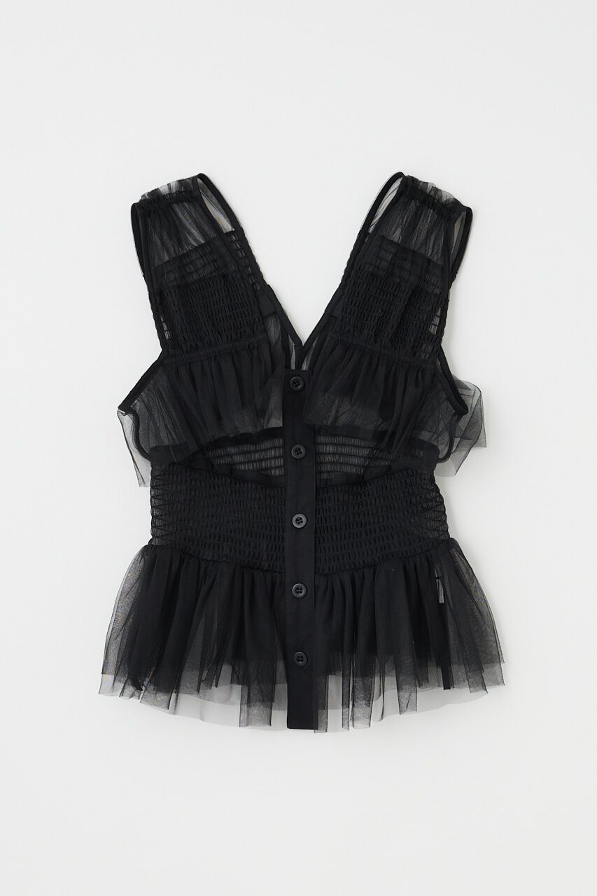 MOUSSY「GATHER TULLE ベスト」|その他|