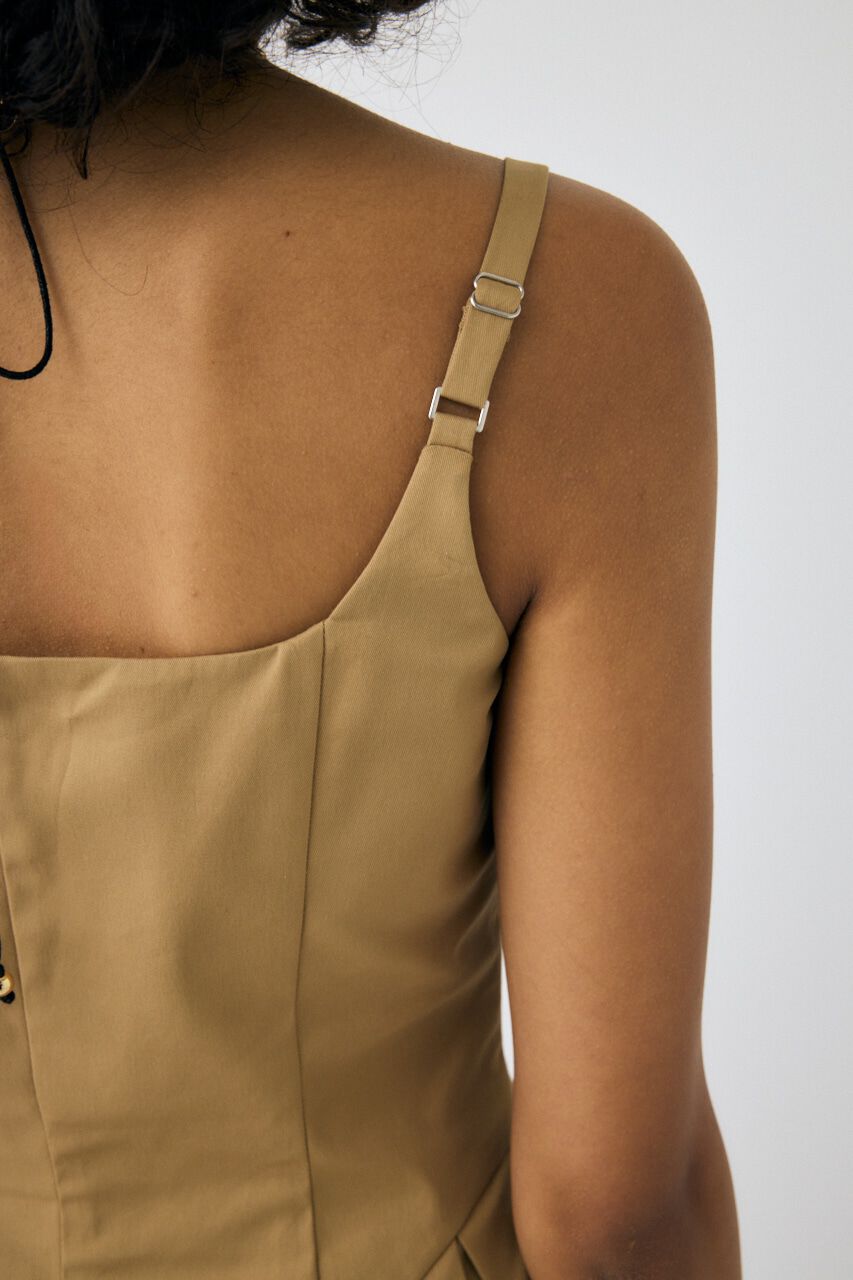 MOUSSY「FLARE CAMI ビスチェ」|キャミソール|