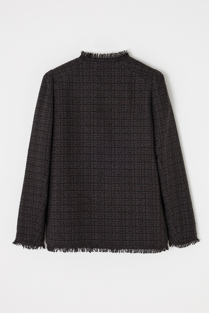 MOUSSY「VELOUR ツイード ジャケット」|その他|