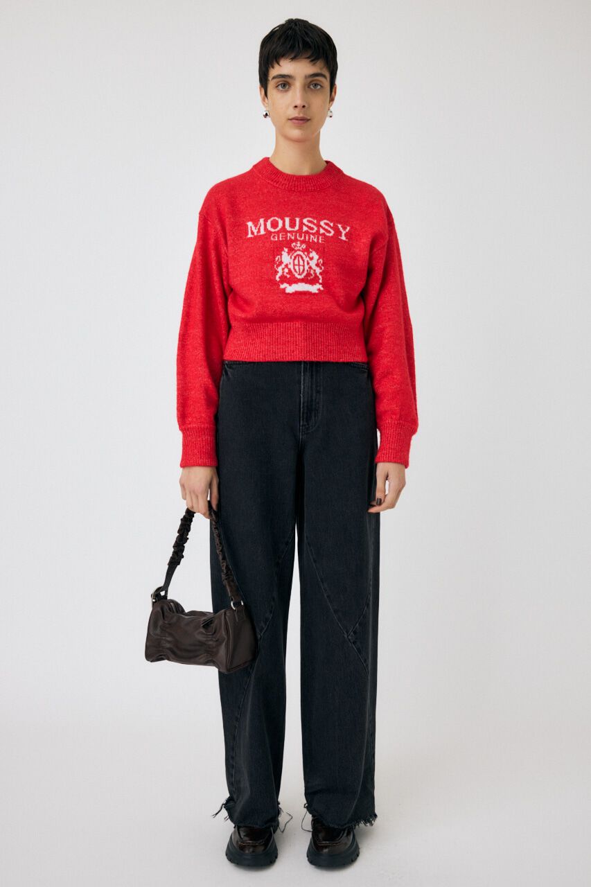 MOUSSY「GLITTER MOUSSY ニットトップス」|ニット・セーター|