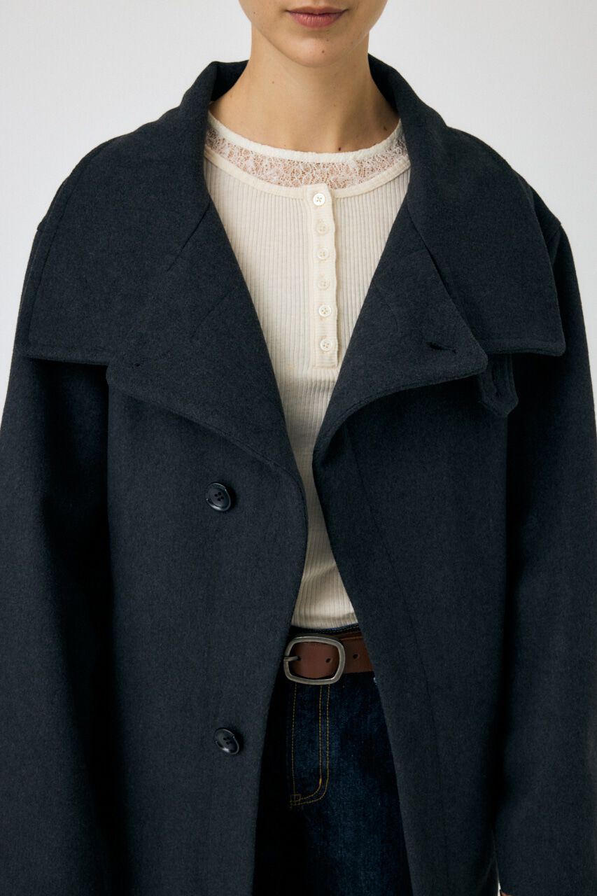 MOUSSY「STANDCOLLAR コクーンコート」|その他|