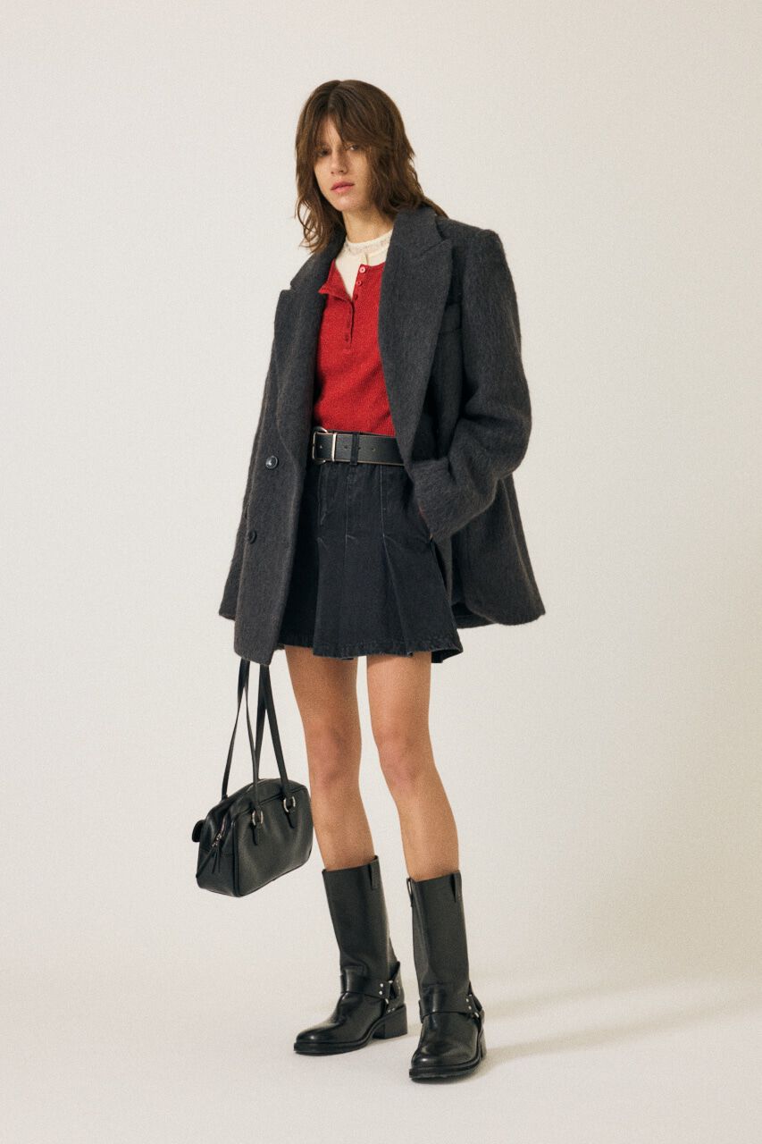 MOUSSY「PLEATED デニムミニスカート」|スカート|