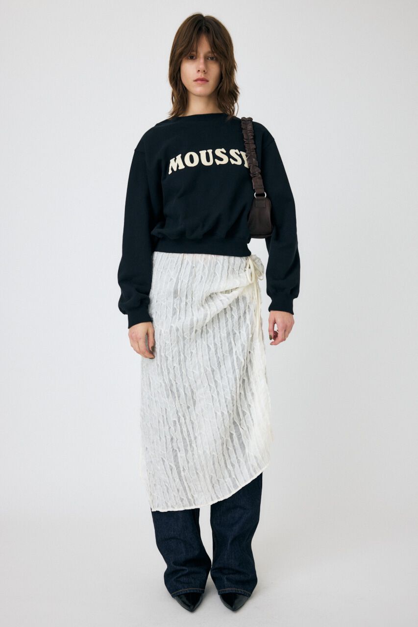 MOUSSY「PATCH VELOUR MOUSSY プルオーバー」|パーカー|