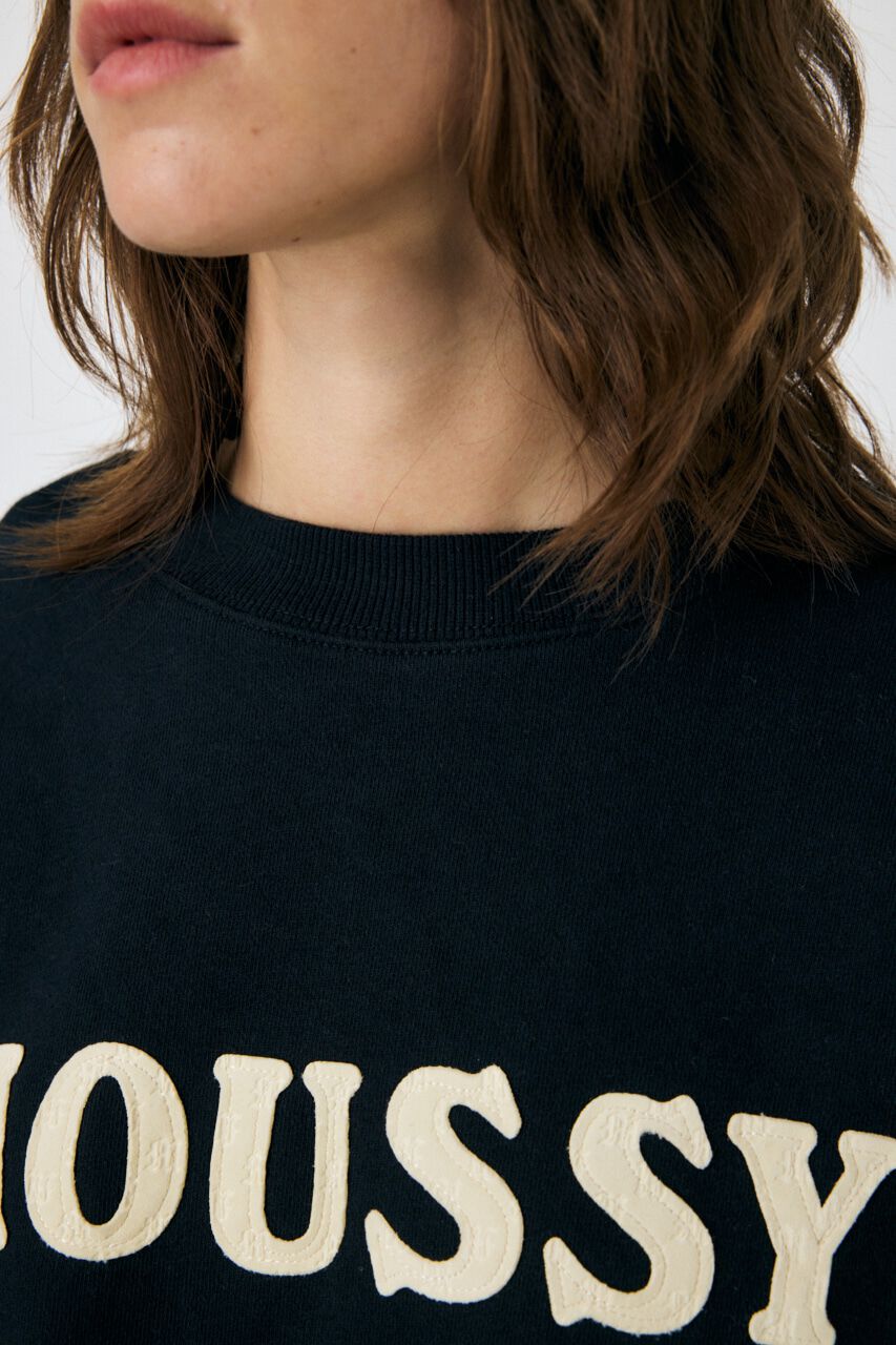 MOUSSY「PATCH VELOUR MOUSSY プルオーバー」|パーカー|