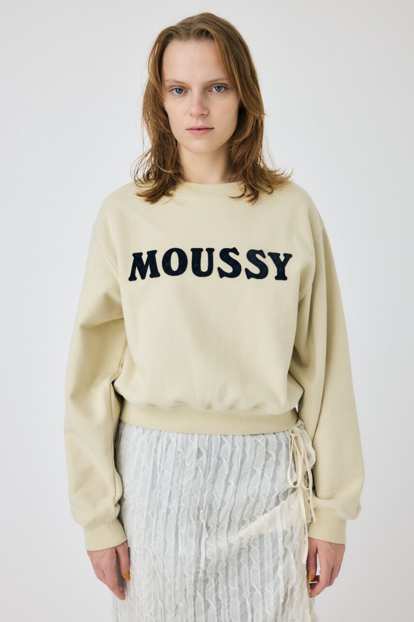 MOUSSY「PATCH VELOUR MOUSSY プルオーバー」|パーカー|