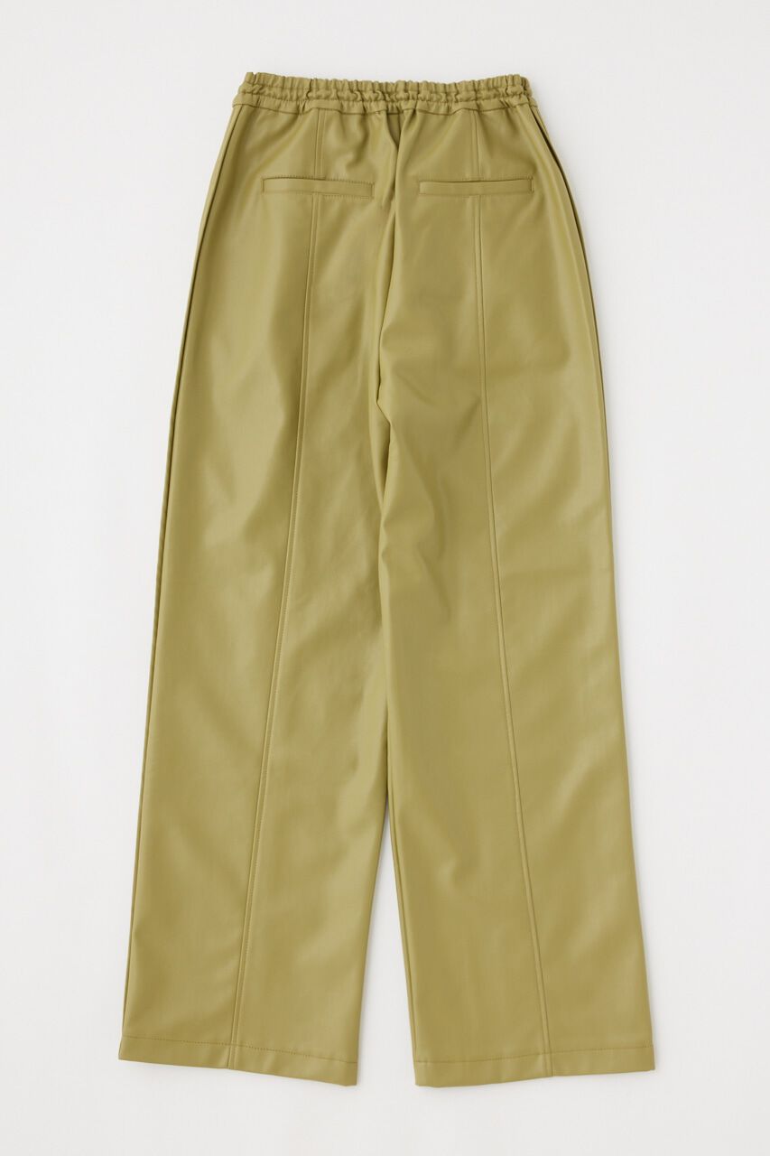 MOUSSY「F/LEATHER TRACK パンツ」|その他|