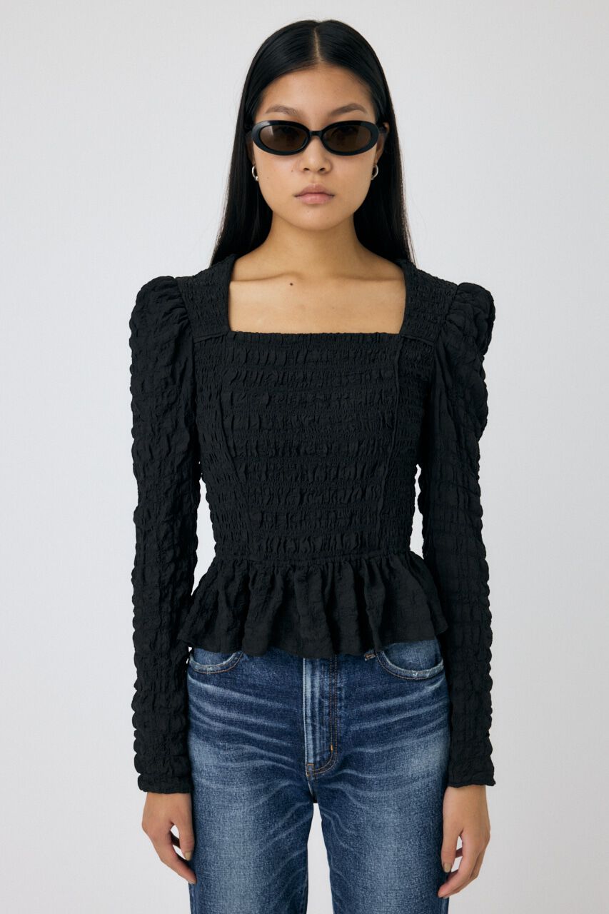 MOUSSY「CREPE ブラウス」|シャツ・ブラウス|