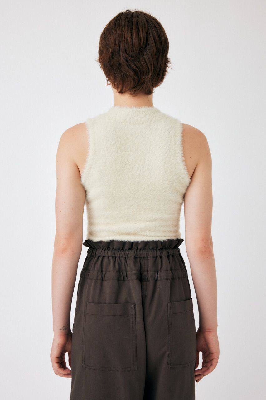 MOUSSY「SHAGGY KNIT ボレロ & タンク」|ニット・セーター|