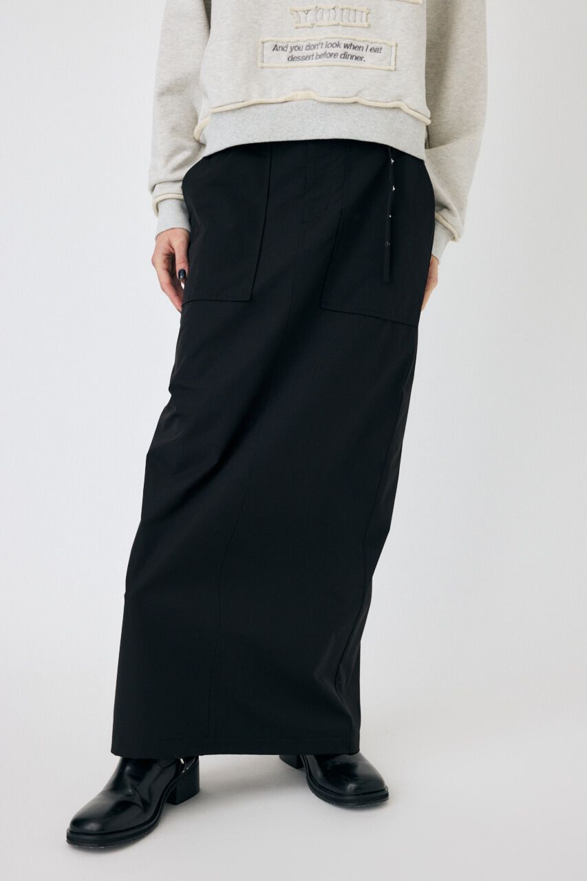 MOUSSY「STRETCH マキシスカート」|スカート|