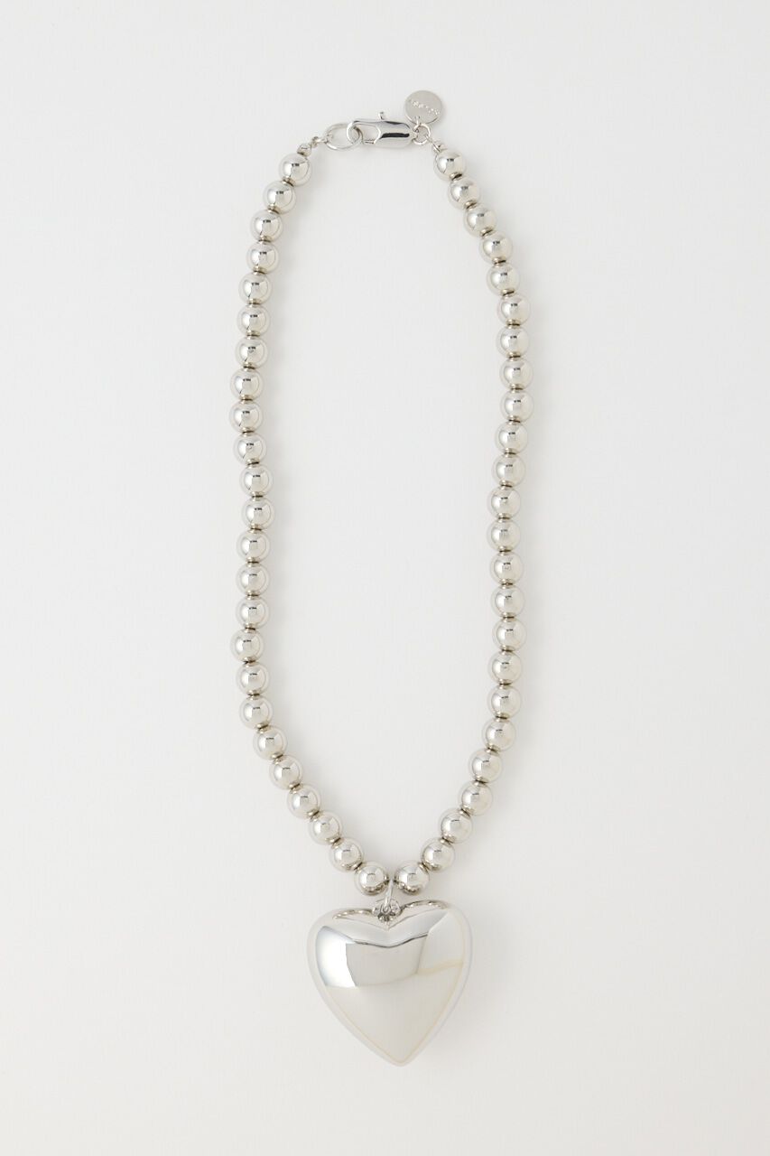 MOUSSY「BIG HEART ネックレス」|ネックレス|