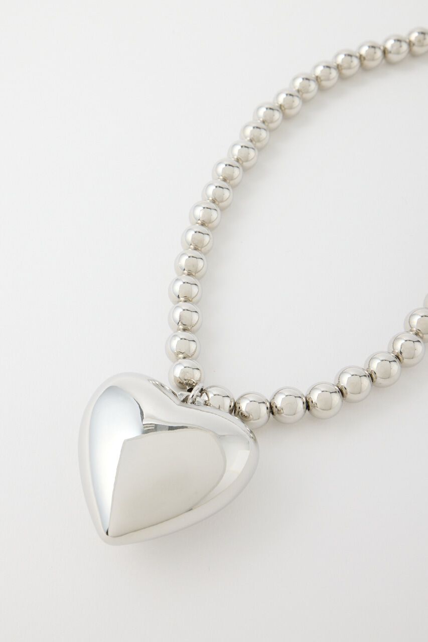 MOUSSY「BIG HEART ネックレス」|ネックレス|