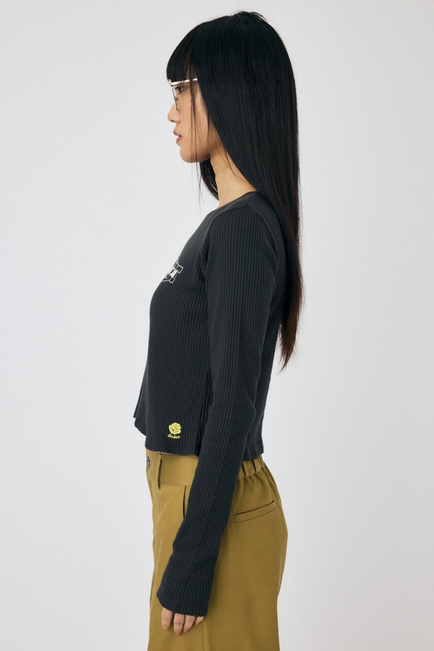 MOUSSY「THERMAL ロングスリーブT」|Tシャツ・カットソー|