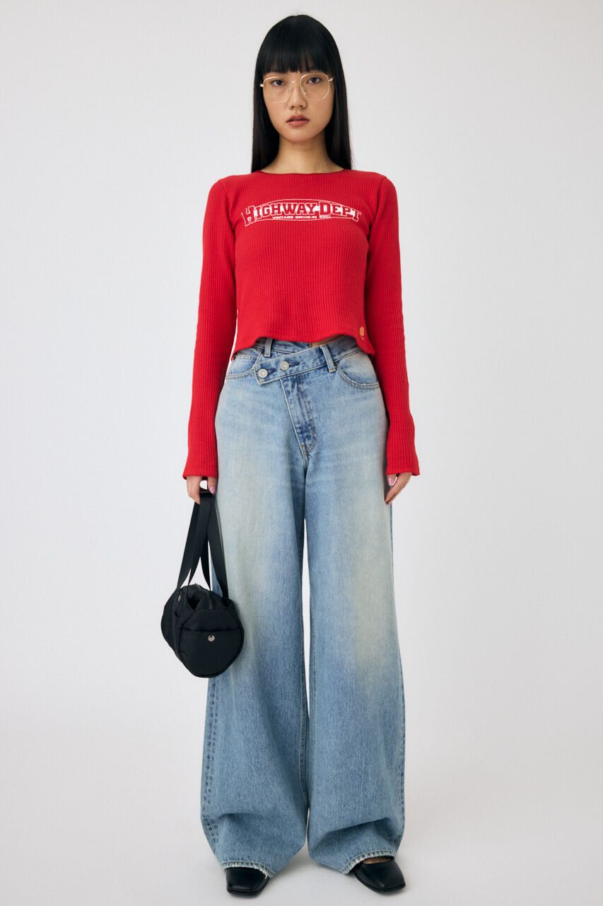 MOUSSY「THERMAL ロングスリーブT」|Tシャツ・カットソー|