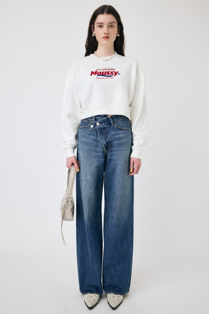 MOUSSY「MOUSSY PRODUCT ロゴプルオーバー」|パーカー|