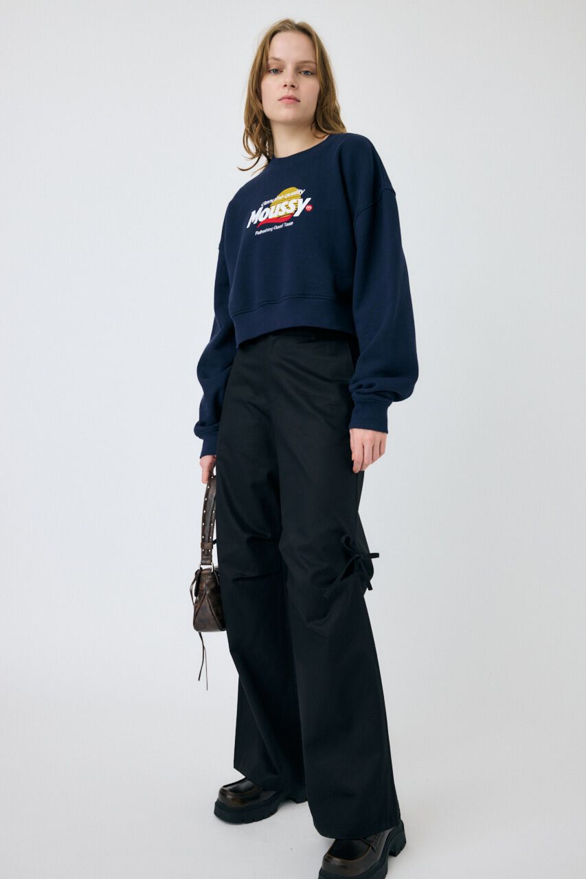 MOUSSY「MOUSSY PRODUCT ロゴプルオーバー」|パーカー|