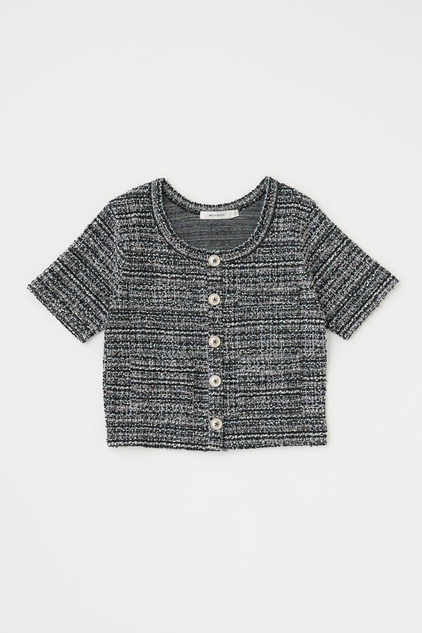 MOUSSY「TWEED LIKE トップス」|Tシャツ・カットソー|