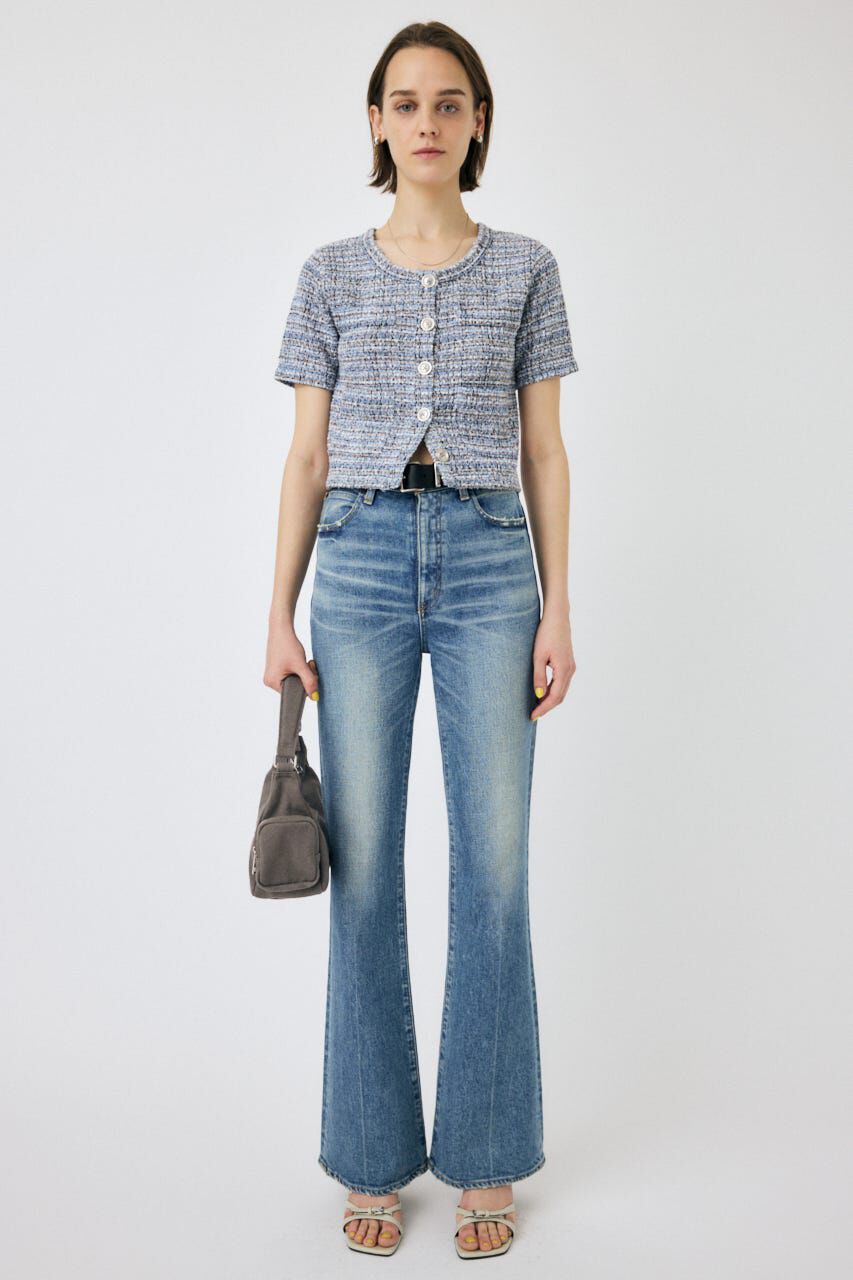 MOUSSY「TWEED LIKE トップス」|Tシャツ・カットソー|