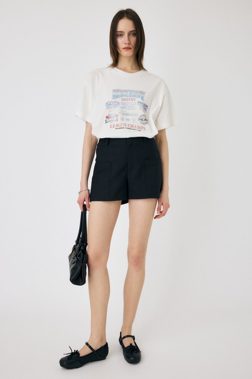 MOUSSY「MOUSSY LEAGUE CHAMPS 25 Tシャツ」|Tシャツ・カットソー|