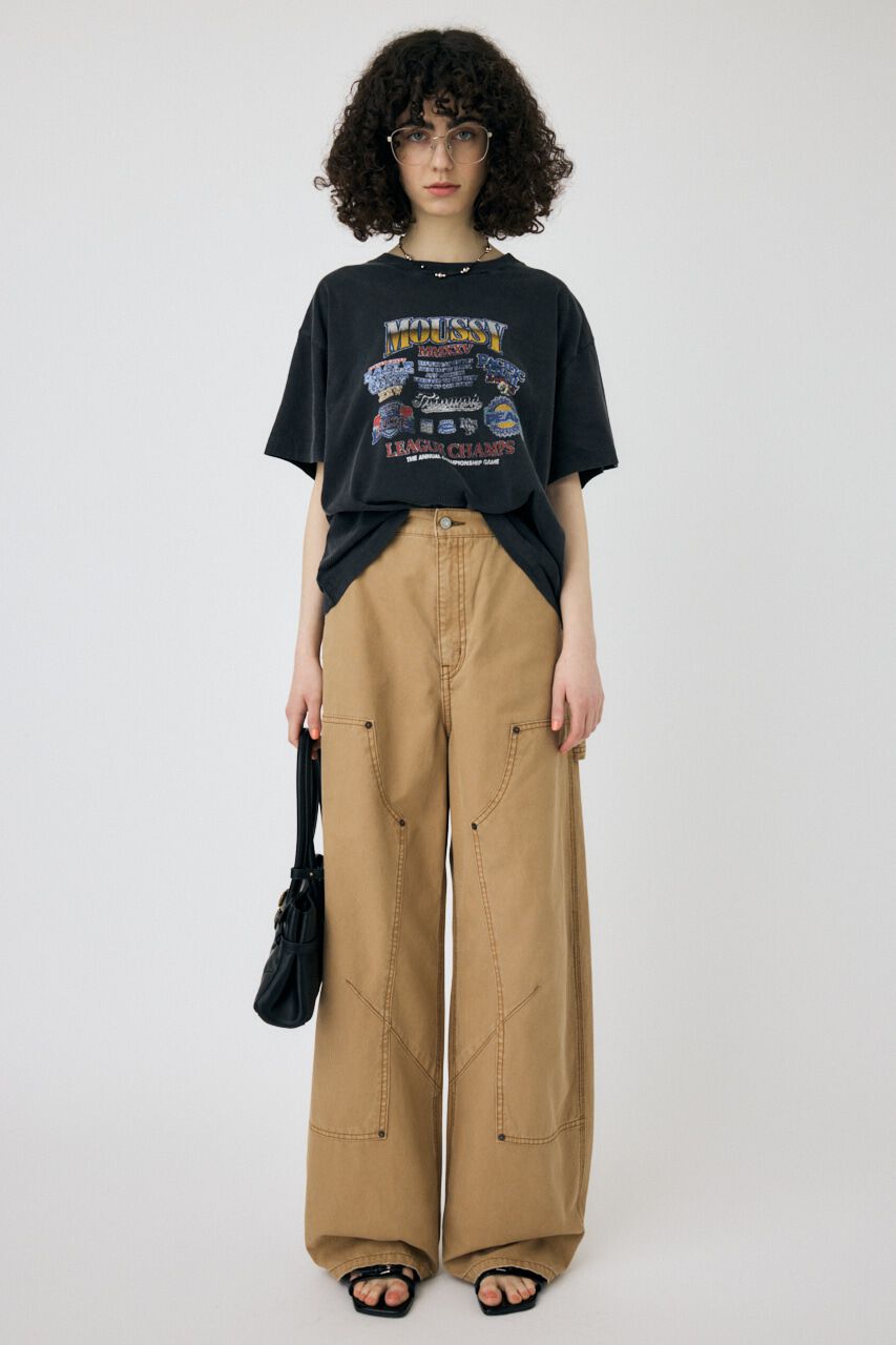 MOUSSY「MOUSSY LEAGUE CHAMPS 25 Tシャツ」|Tシャツ・カットソー|