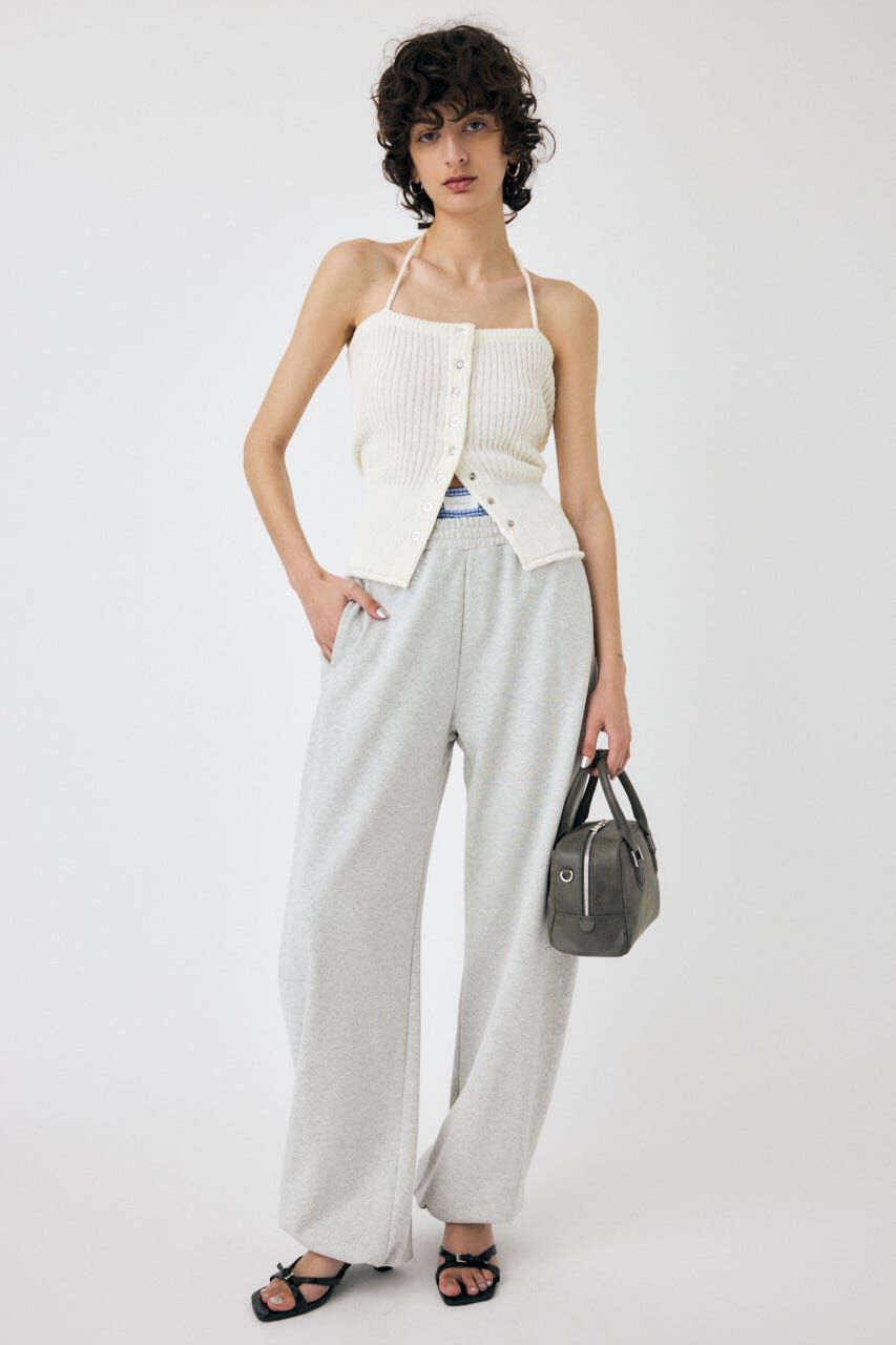 MOUSSY「FRONT BUTTON ニットキャミ」|キャミソール|