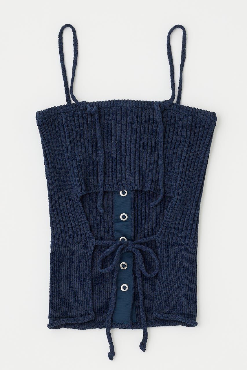 MOUSSY「FRONT BUTTON ニットキャミ」|キャミソール|
