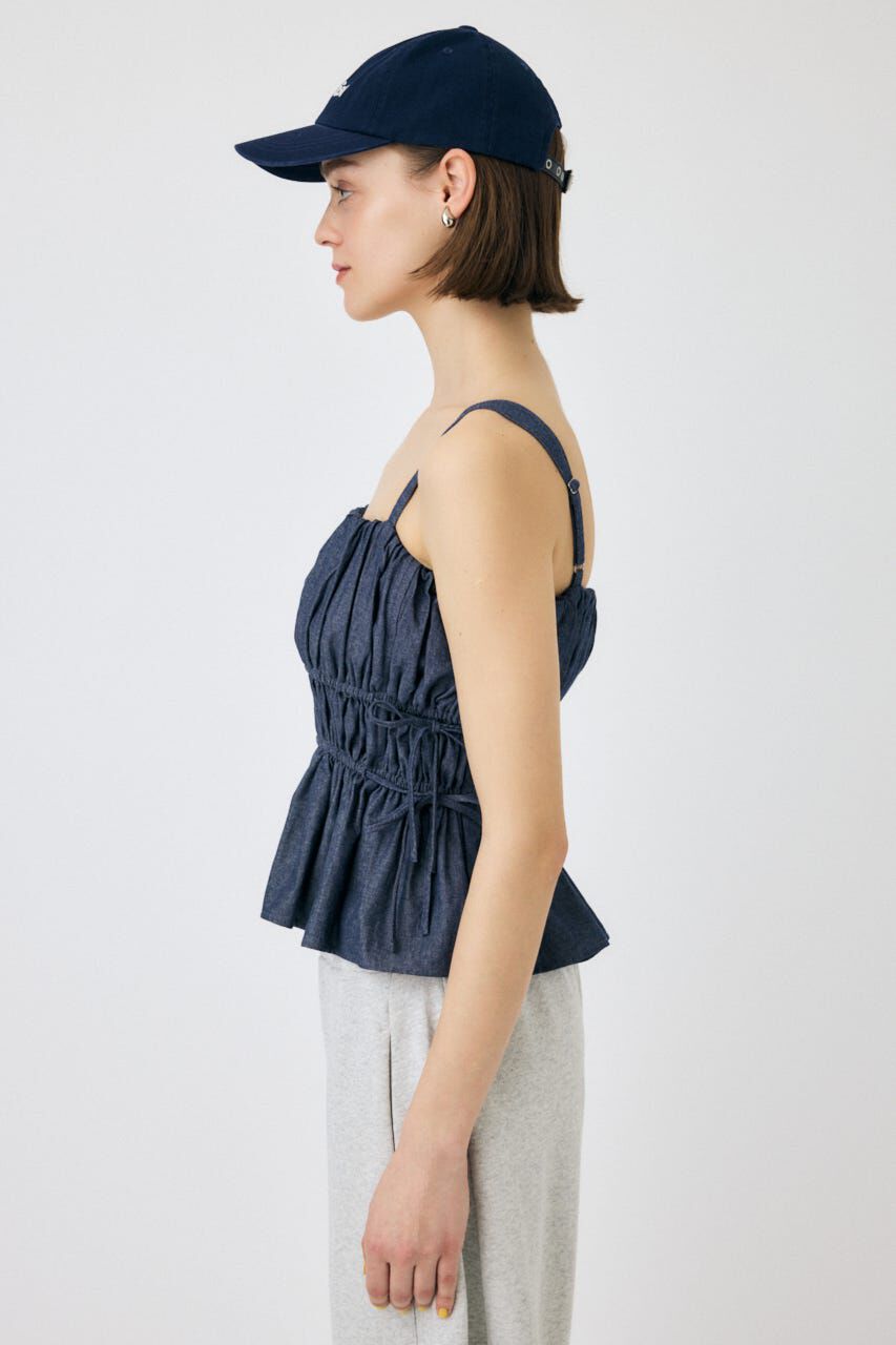 MOUSSY「DENIM LIKE GABBY キャミ」|キャミソール|