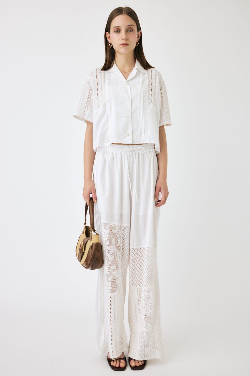 MOUSSY「LACE COMBINE パンツ」|その他|