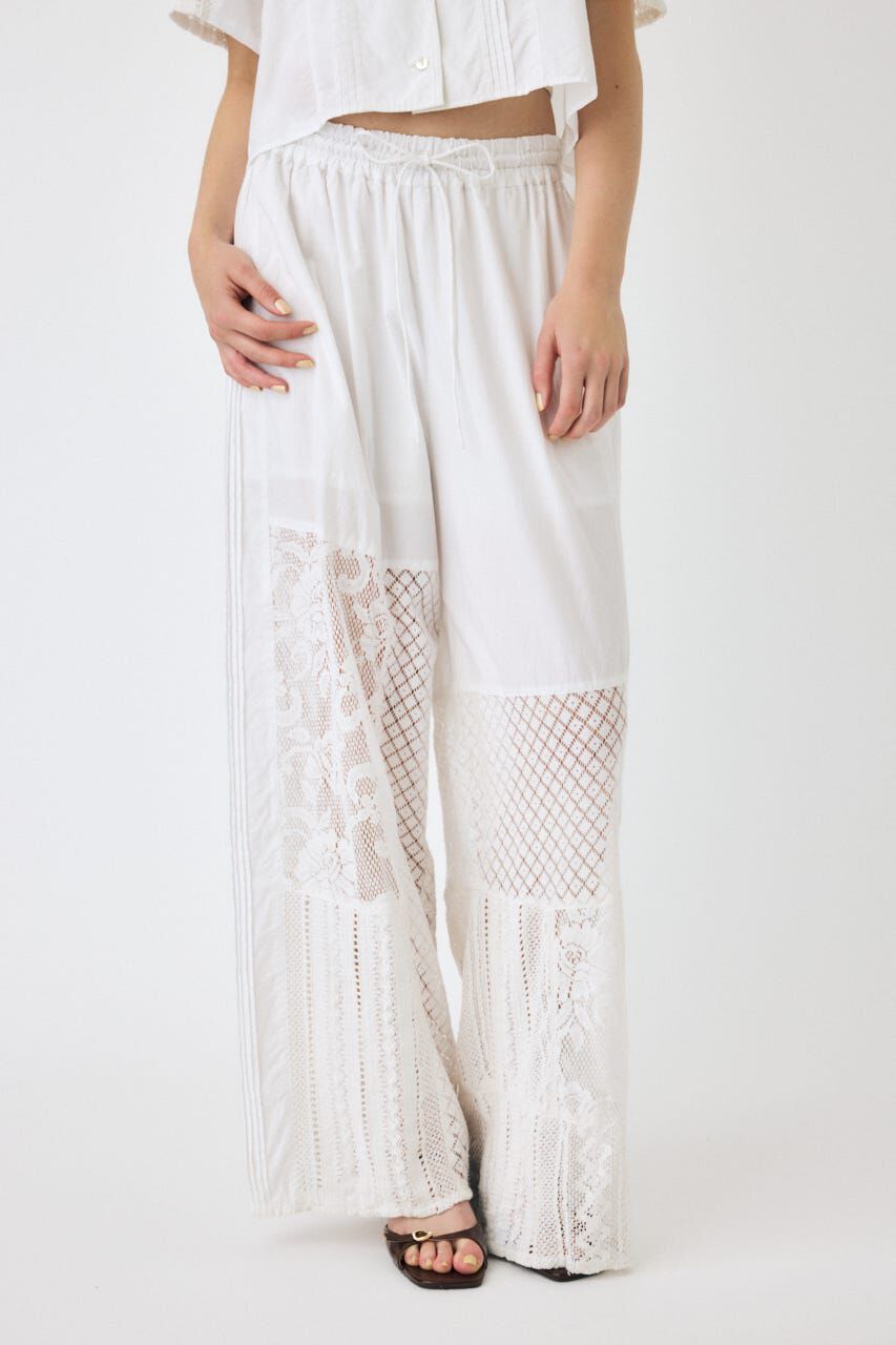 MOUSSY「LACE COMBINE パンツ」|その他|