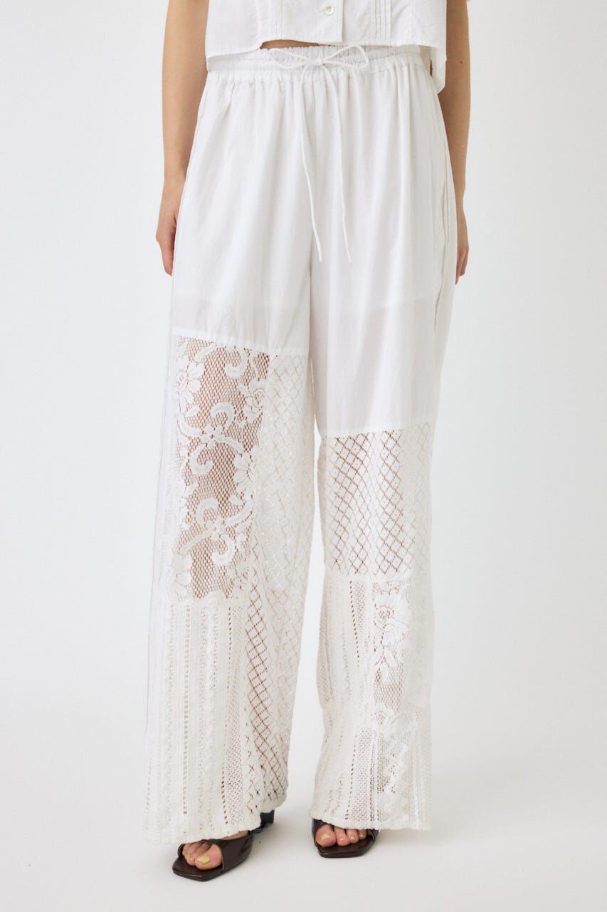 MOUSSY「LACE COMBINE パンツ」|その他|