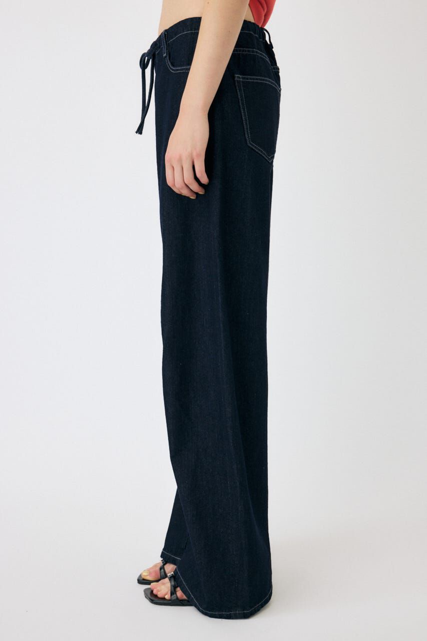 MOUSSY「EASY WAIST LIGHT ストレートデニム」|デニム|