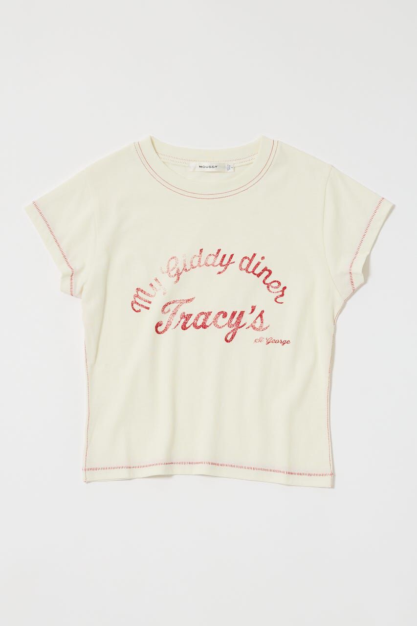 MOUSSY「GOOD OLD DINER Tシャツ」|Tシャツ・カットソー|O/WHT1