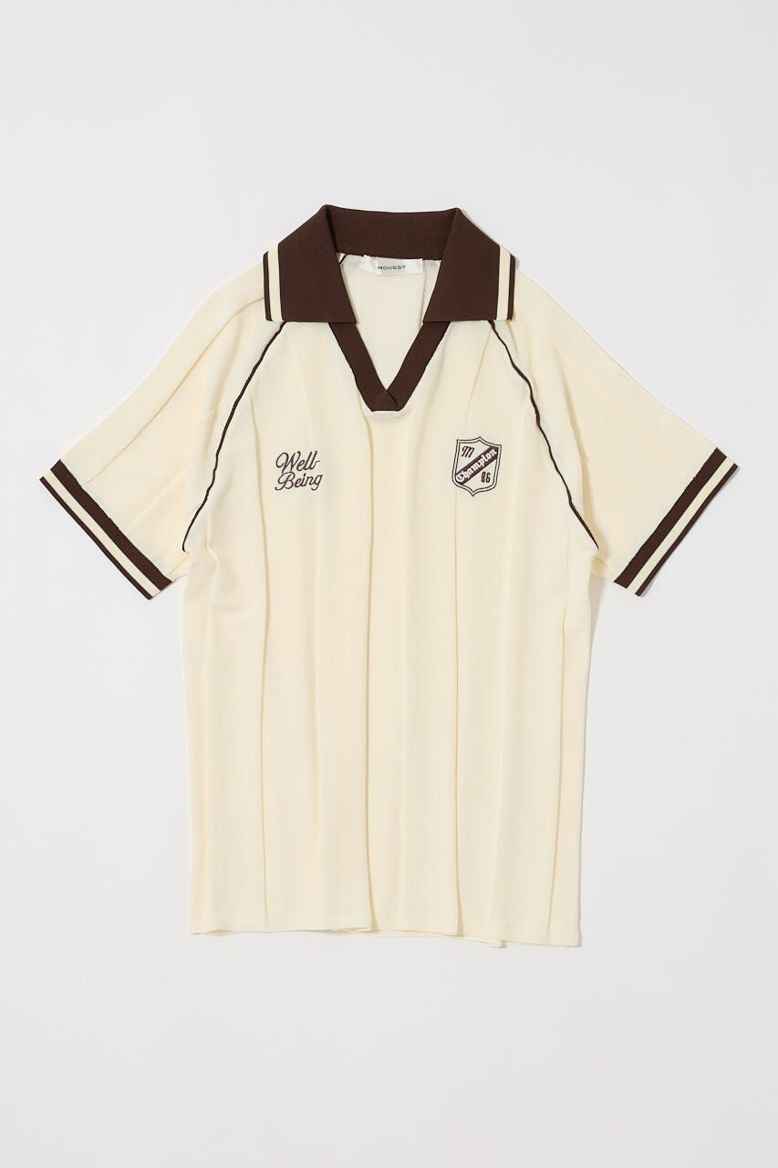 MOUSSY「H/S KNIT GAME シャツ」|ニット・セーター|