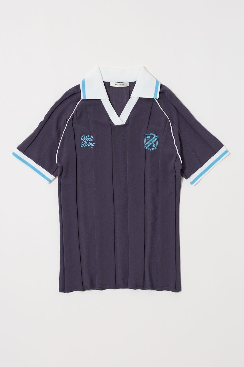 MOUSSY「H/S KNIT GAME シャツ」|ニット・セーター|