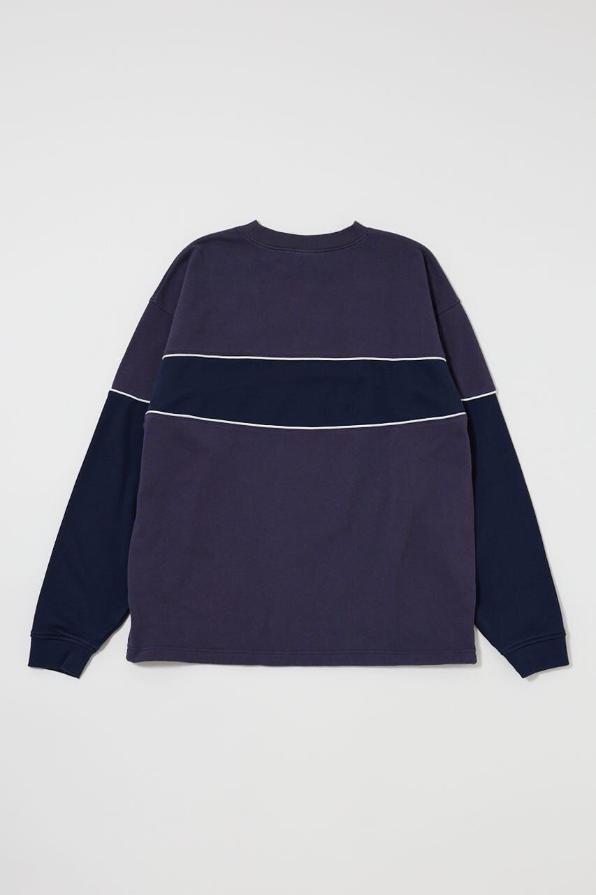 MOUSSY「BLOCK PANEL SWEAT シャツ」|パーカー|