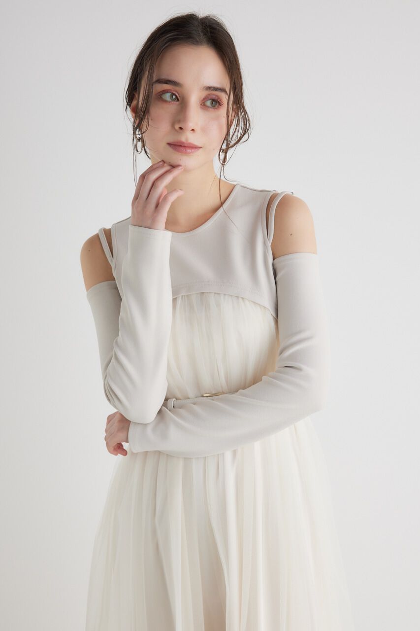 rienda「チュールコンビフレア OP」|ワンピース|