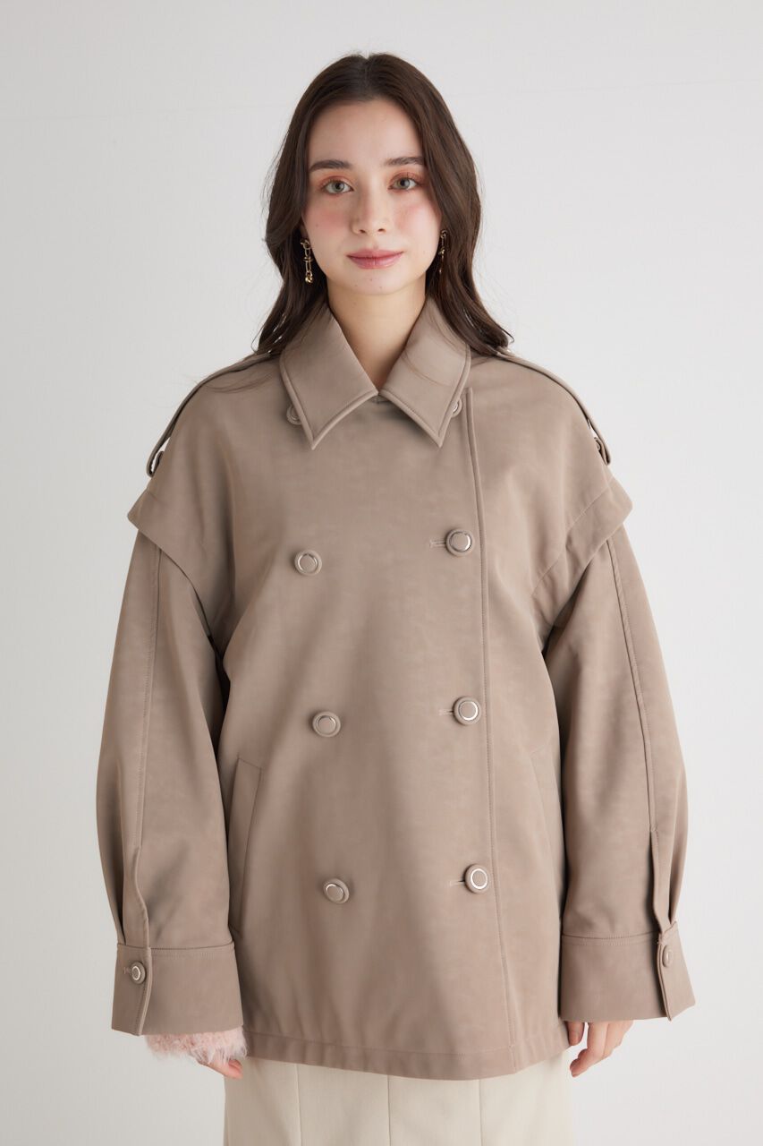 rienda「フェイクレザーオーバー JK」|その他|