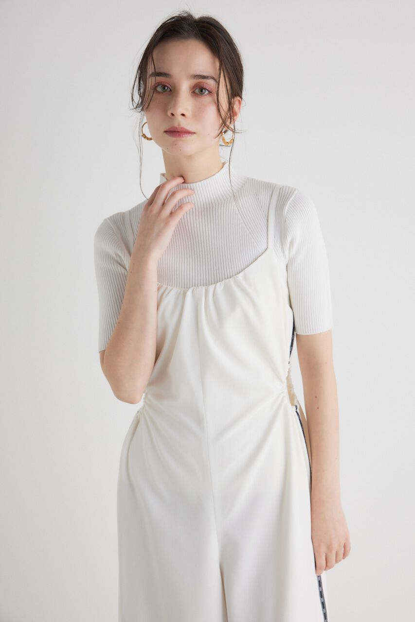 rienda「ロゴテープギャザーキャミ PT」|その他|