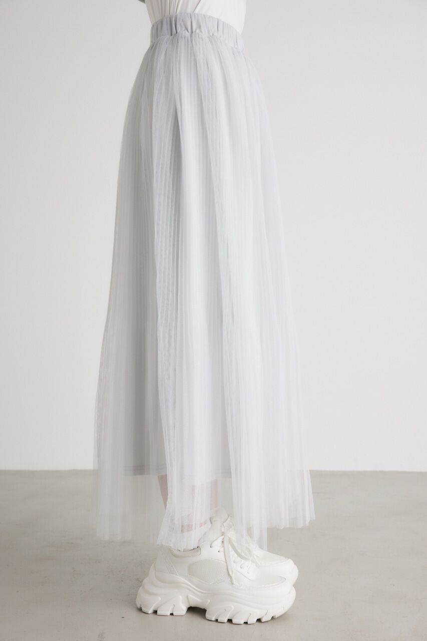 rienda「ラメチュールプリーツJ/W SK」|スカート|