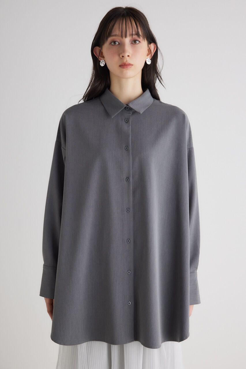 rienda「バックボタンSH TOP」|シャツ・ブラウス|