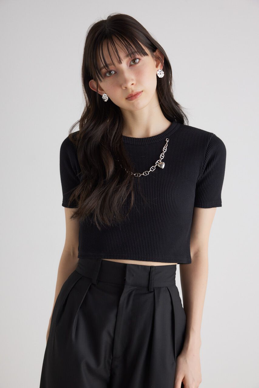 rienda「チェーンNCコンパクト T-SH」|Tシャツ・カットソー|