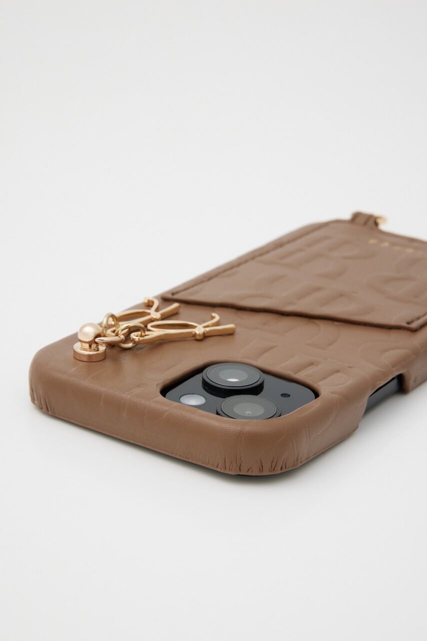 rienda「クロスアールエンボススマホケース」|その他|