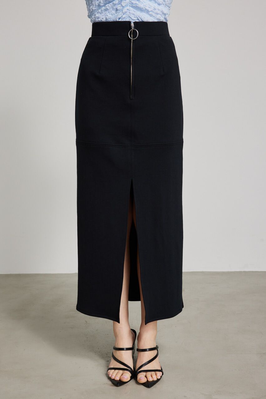 rienda「ディープスリットタイト CUT SK」|スカート|