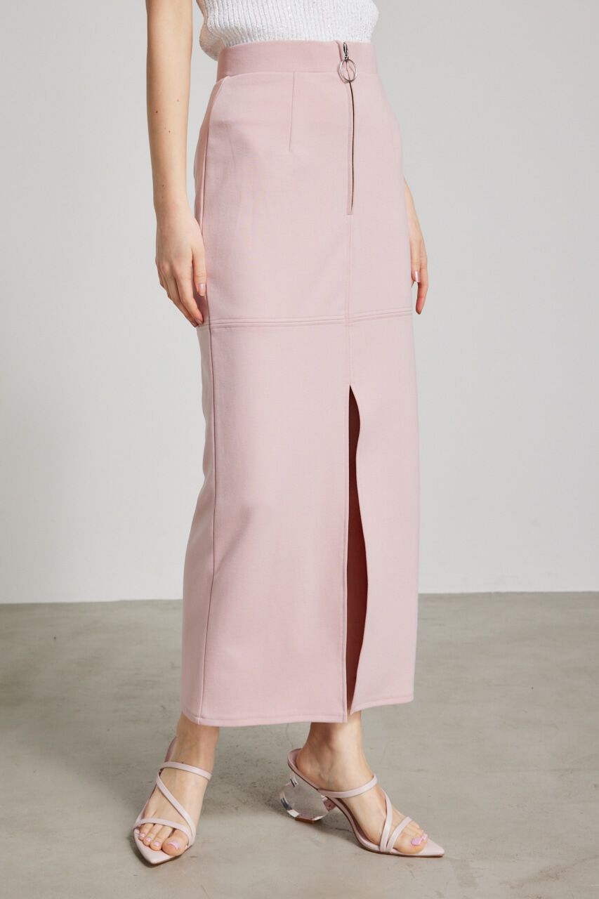 rienda「ディープスリットタイト CUT SK」|スカート|