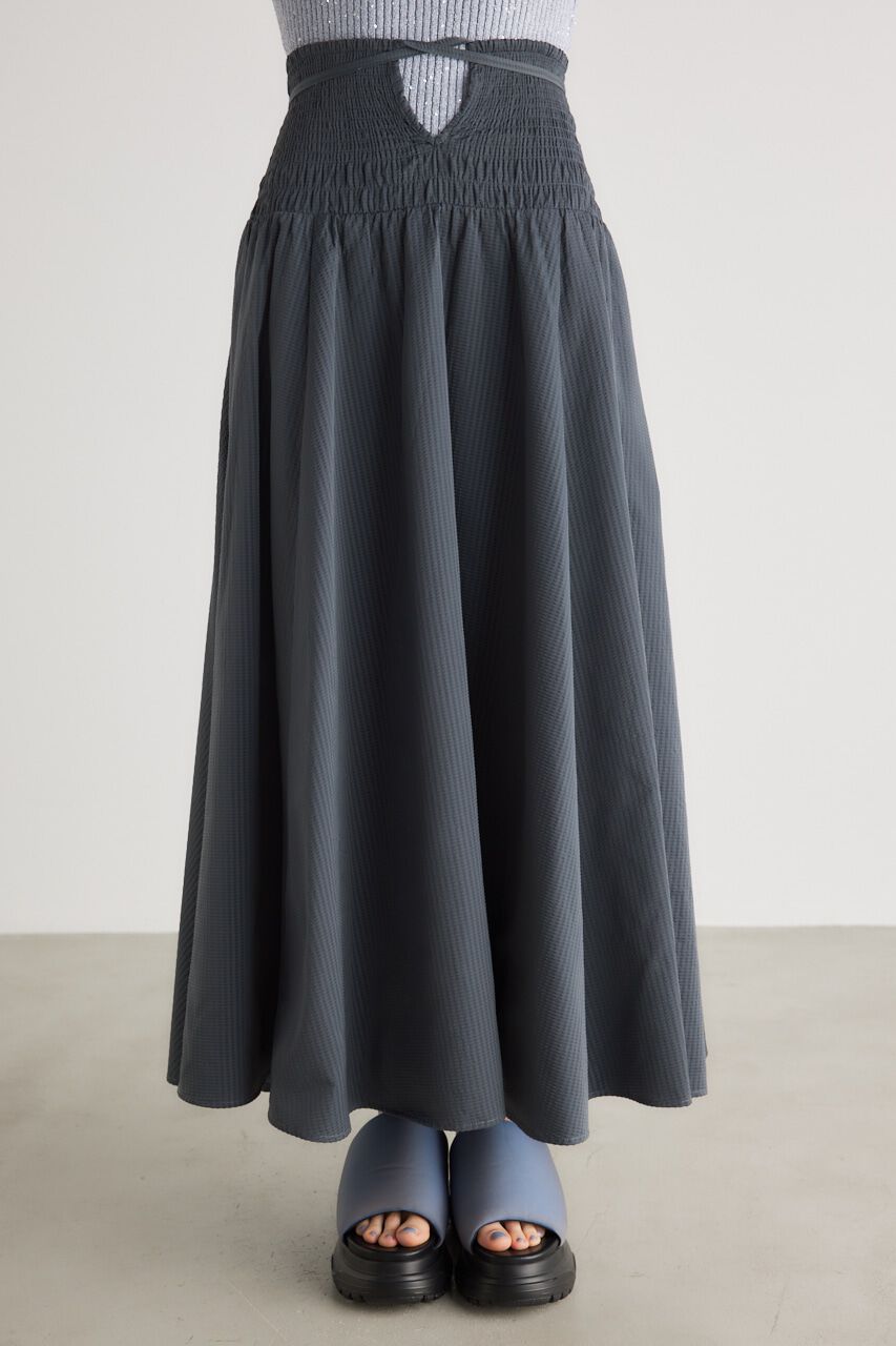 rienda「シャーリングH/W 2WAYストリングSK」|スカート|
