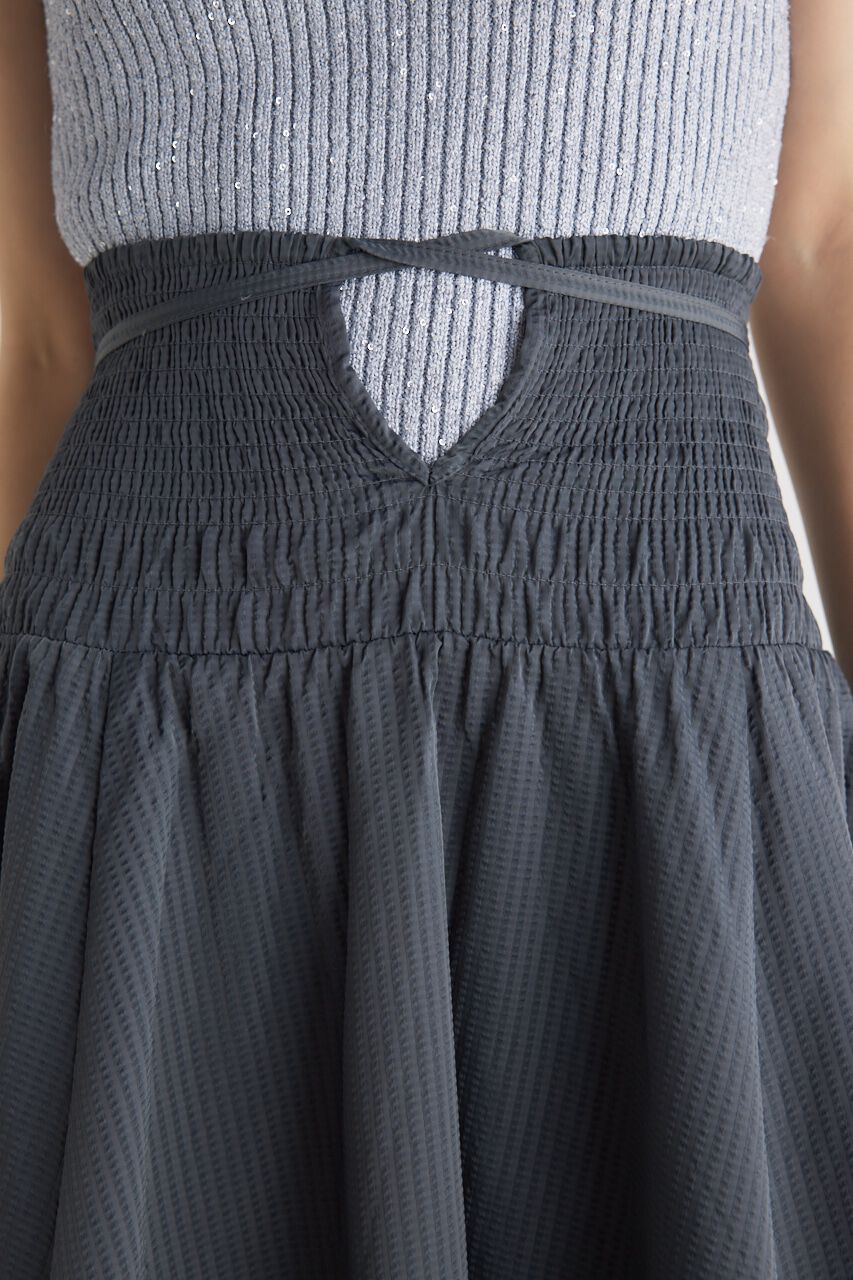 rienda「シャーリングH/W 2WAYストリングSK」|スカート|