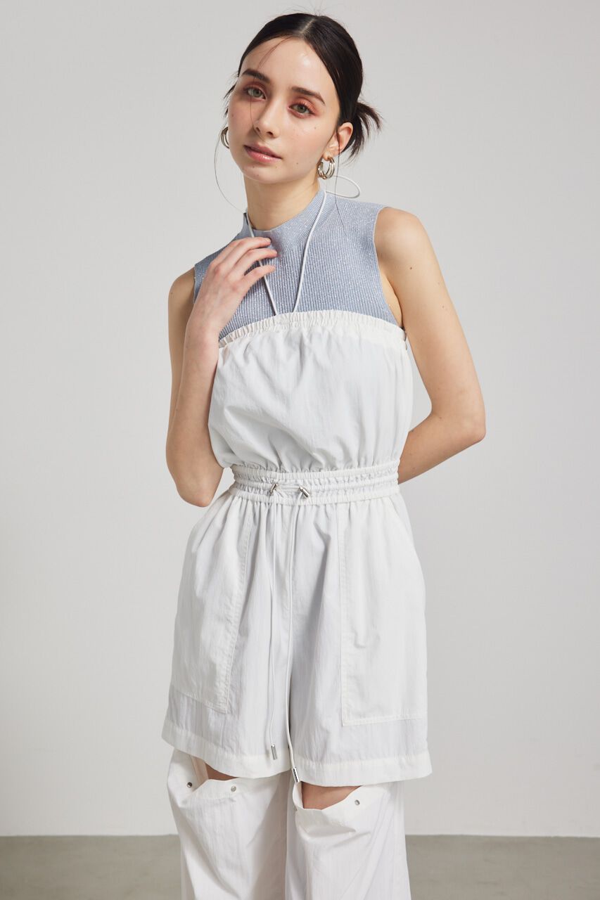 rienda「ゴムデザイン2WAYベアロンパース」|ワンピース|