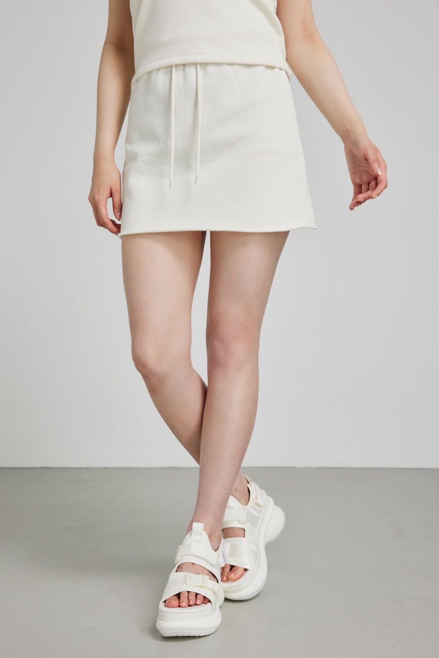 rienda「スウェットJ/WミニSK」|スカート|
